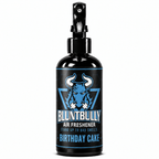 BluntBully Birthday Cake air freshener 8 oz black spray bottle with individual scent label