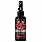 BluntBully Strawberry Cake air freshener 4 oz black spray bottle with individual scent label