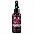 BluntBully Juicy Fruit air freshener 4 oz black spray bottle with individual scent label