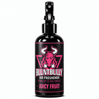 BluntBully Juicy Fruit air freshener 8 oz black spray bottle with individual scent label