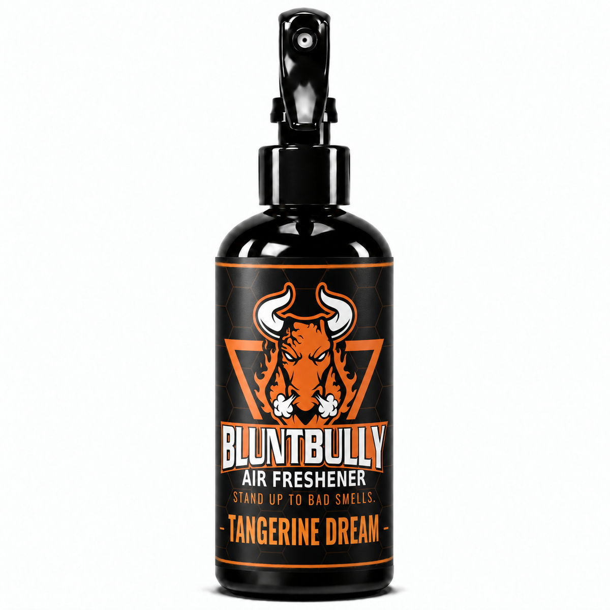 BluntBully Tangerine Dream air freshener 8 oz black spray bottle with individual scent label