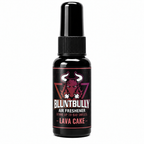 BluntBully Lava Cake air freshener 1 oz and 1.5 oz black spray bottle with individual scent label