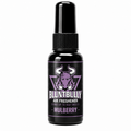 BluntBully Mulberry air freshener 1 oz and 1.5 oz black spray bottle with individual scent label
