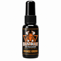 BluntBully Orange Krush air freshener 1 oz and 1.5 oz black spray bottle with individual scent label