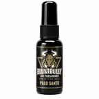BluntBully Palo Santo air freshener 1 oz and 1.5 oz black spray bottle with individual scent label