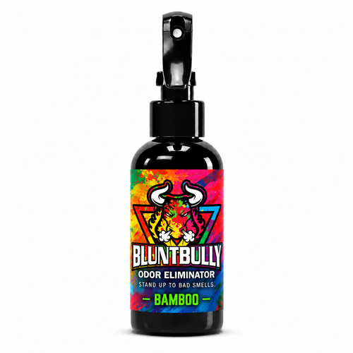 Blunt Bully Bamboo Odor Eliminator Spray, 4 oz bottle with updated label