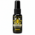 BluntBully Banana air freshener 1 oz and 1.5 oz black spray bottle with individual scent label