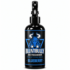 Blunt Bully Blueberry Air Freshener Spray, 8 oz black trigger spray bottle with blue scent label
