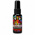 Blunt Bully Cherry Punch Space Deodorizer Spray, small black bottle with red scent lettering on a white background