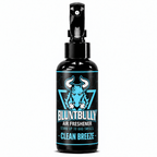 Blunt Bully Clean Breeze Air Freshener Spray, 4 oz black trigger spray bottle with matching scent label