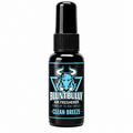 Blunt Bully Clean Breeze air freshener spray bottle — new label mockup