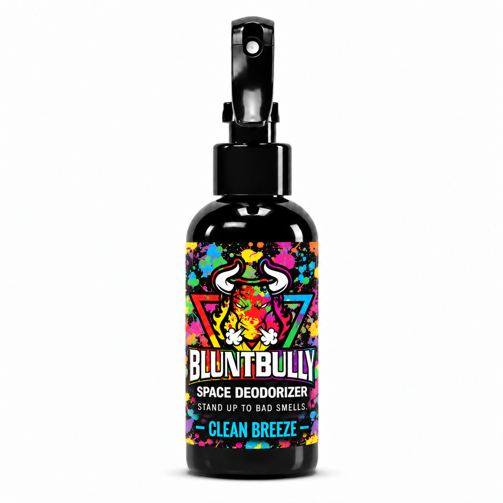 Blunt Bully Clean Breeze Space Deodorizer Spray, 4 oz bottle with updated label