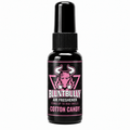 BluntBully Cotton Candy air freshener 1 oz and 1.5 oz black spray bottle with individual scent label