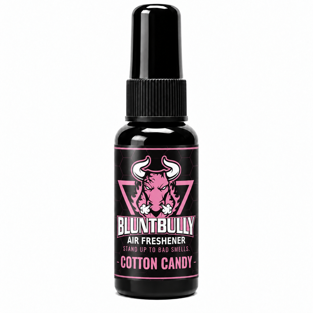 Blunt Bully Cotton Candy Air Freshener Spray — updated bottle design, 1.5 oz Discovery Set bottle
