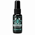 BluntBully Cucumber Mint air freshener 1 oz and 1.5 oz black spray bottle with individual scent label