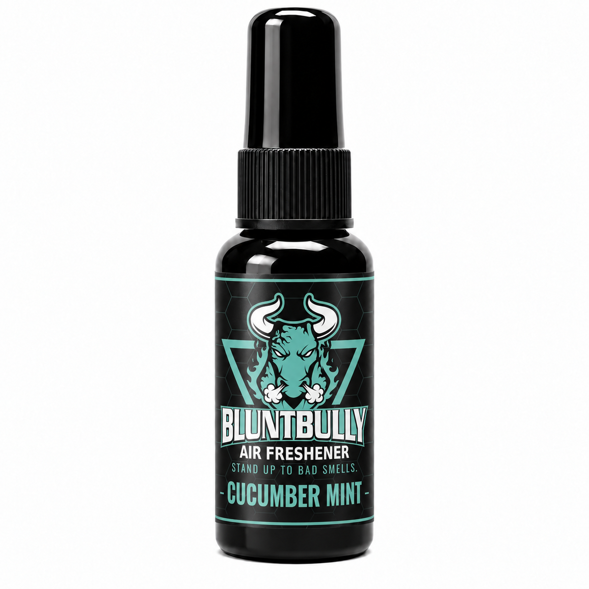 Blunt Bully Cucumber Mint Air Freshener Spray — updated bottle design, 1.5 oz Discovery Set bottle