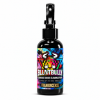 Blunt Bully Frankincense Smoke Odor Eliminator Spray, 4 oz black spray bottle with matching scent label on white background
