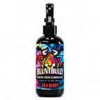 Blunt Bully Goji Berry Smoke Odor Eliminator Spray, 8 oz black spray bottle with matching scent label on white background