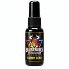 BluntBully Gummy Bear air freshener 1 oz and 1.5 oz black spray bottle with individual scent label