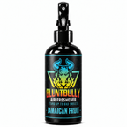 BluntBully Jamaican Fruit air freshener 8 oz black spray bottle with individual scent label