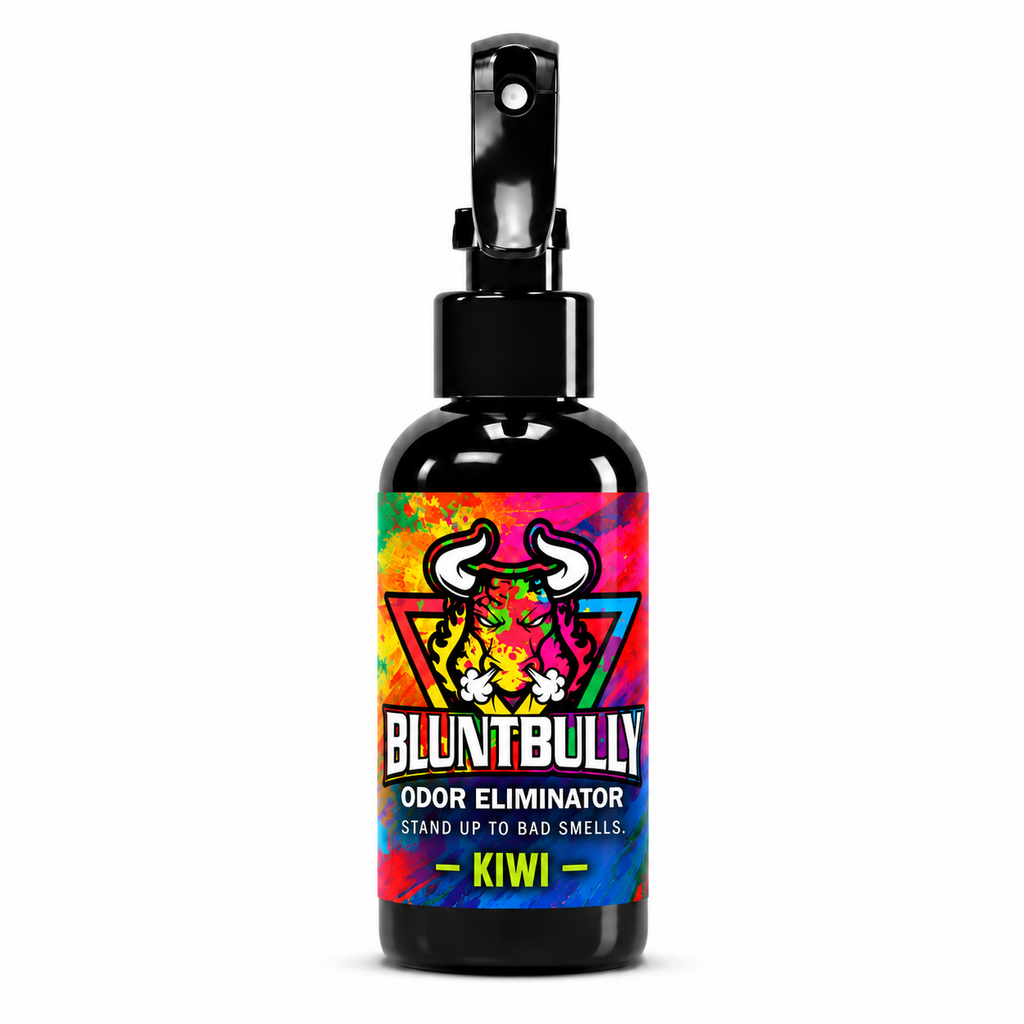 Blunt Bully Kiwi Odor Eliminator Spray, 4 oz bottle with updated label
