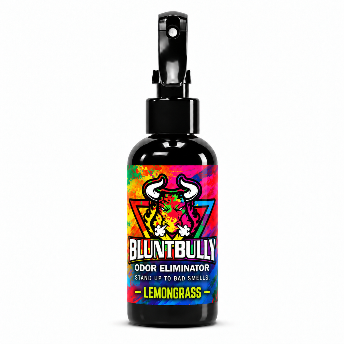 Blunt Bully Lemongrass Odor Eliminator Spray, 4 oz bottle with updated label