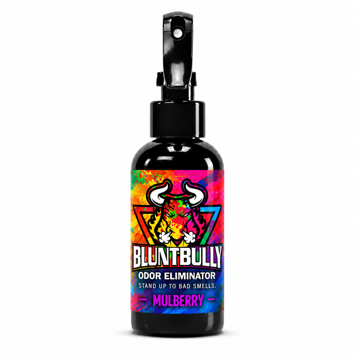Blunt Bully Mulberry Odor Eliminator Spray, 4 oz bottle with updated label