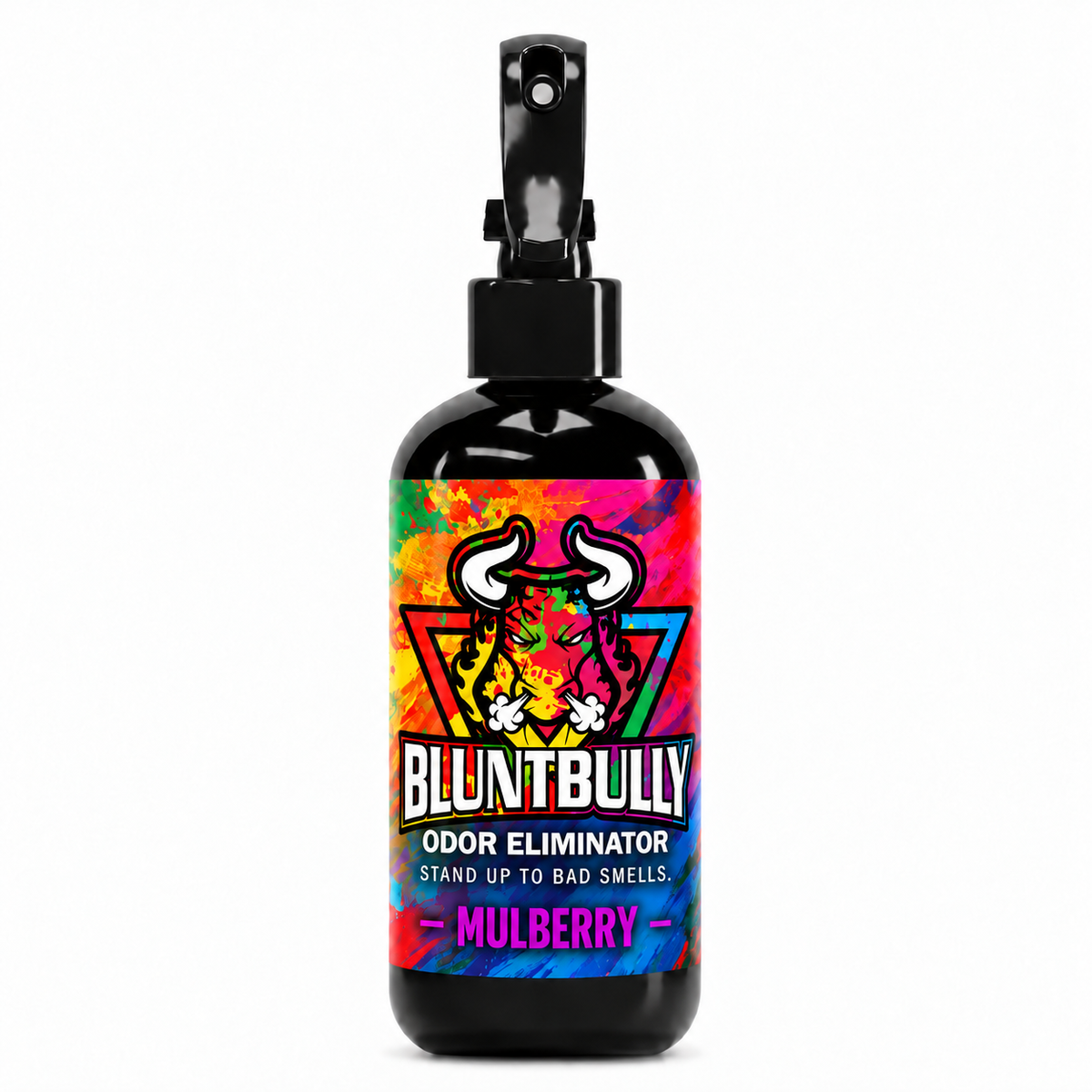 Blunt Bully Mulberry Odor Eliminator Spray, 8 oz bottle with updated label