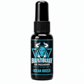 Blunt Bully Ocean Breeze air freshener spray bottle — new label mockup
