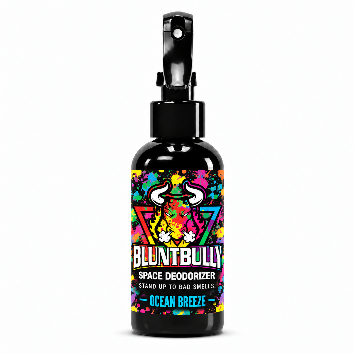 Blunt Bully Ocean Breeze Space Deodorizer Spray, 4 oz bottle with updated label