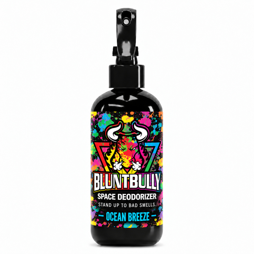 Blunt Bully Ocean Breeze Space Deodorizer Spray, 8 oz bottle with updated label