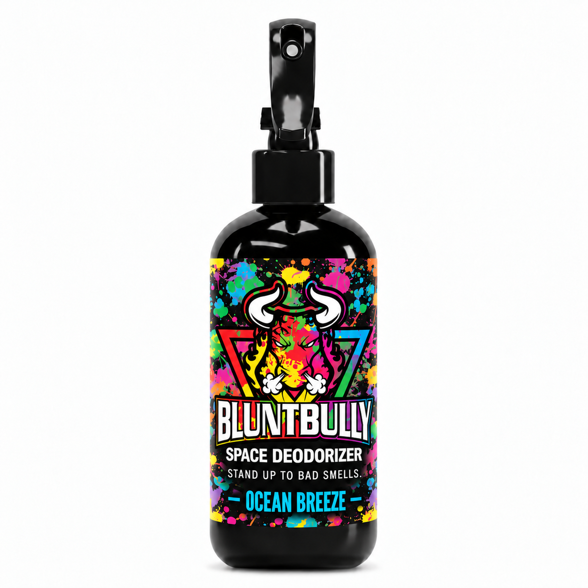 Blunt Bully Ocean Breeze Space Deodorizer Spray, 8 oz bottle with updated label