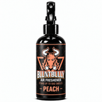 Blunt Bully Peach Air Freshener Spray, 8 oz black trigger spray bottle with matching scent label