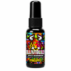 Blunt Bully Pineapple Space Deodorizer Spray, small black bottle on a white background