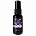 BluntBully Plum air freshener 1 oz and 1.5 oz black spray bottle with individual scent label