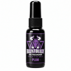BluntBully Plum air freshener 1 oz and 1.5 oz black spray bottle with individual scent label