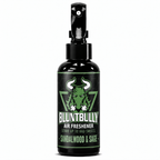 BluntBully Sandalwood & Sage air freshener 4 oz black spray bottle with individual scent label