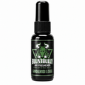 BluntBully Sandalwood & Sage air freshener 1 oz and 1.5 oz black spray bottle with individual scent label