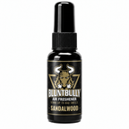 BluntBully Sandalwood air freshener 1 oz and 1.5 oz black spray bottle with individual scent label