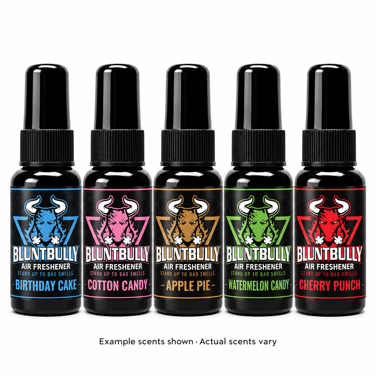 Sweet Random Discovery Set — 5 Pack — complete 5-bottle set, 1.5 oz each; example scents shown, actual scents vary