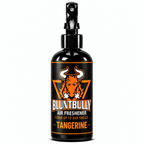 Blunt Bully Tangerine Air Freshener Spray, 8 oz black trigger spray bottle with matching scent label