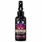 BluntBully Tropical Fruit air freshener 4 oz black spray bottle with individual scent label