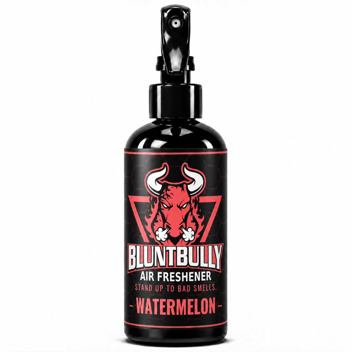 BluntBully Watermelon air freshener 8 oz black spray bottle with individual scent label