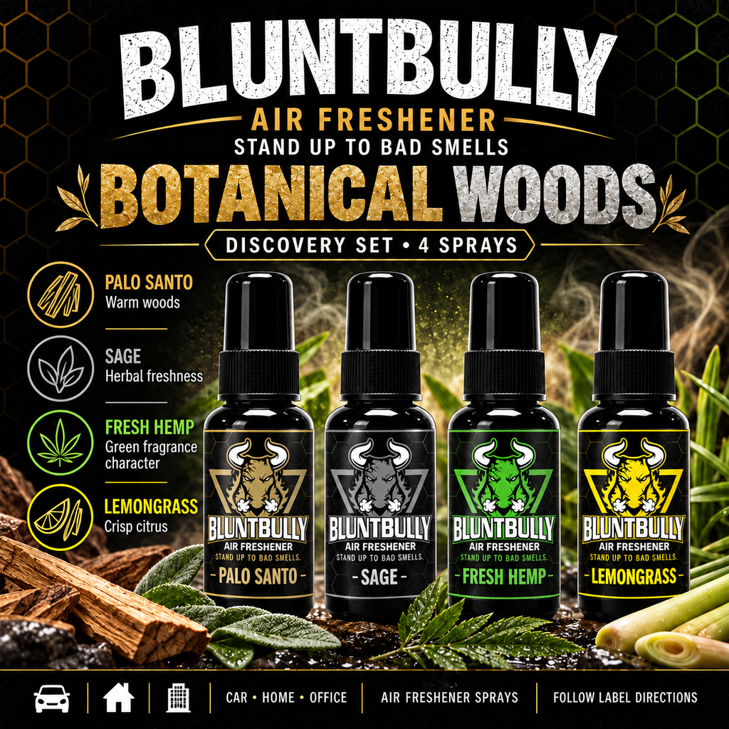 BluntBully updated Discovery Set scent guide