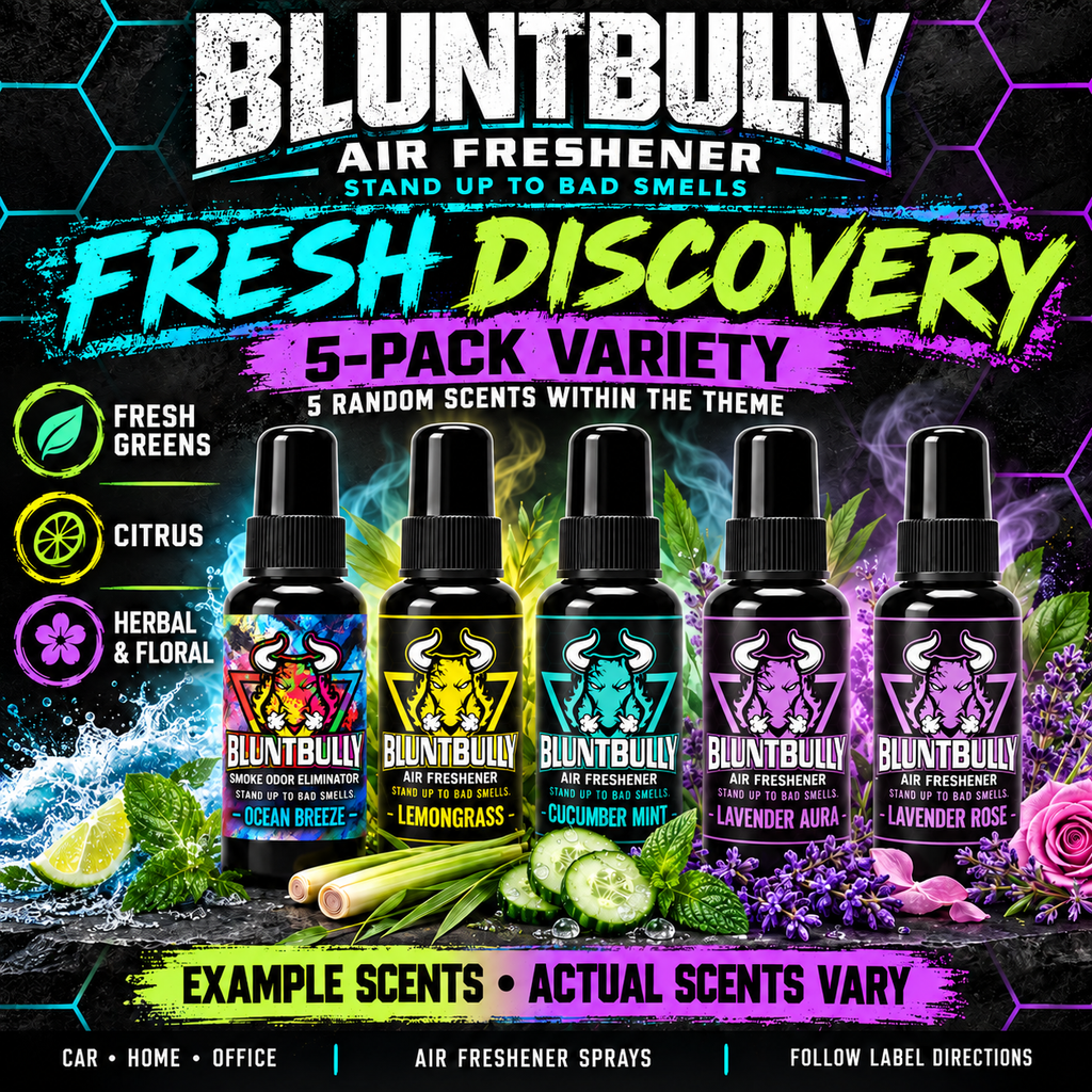 BluntBully updated Discovery Set scent guide