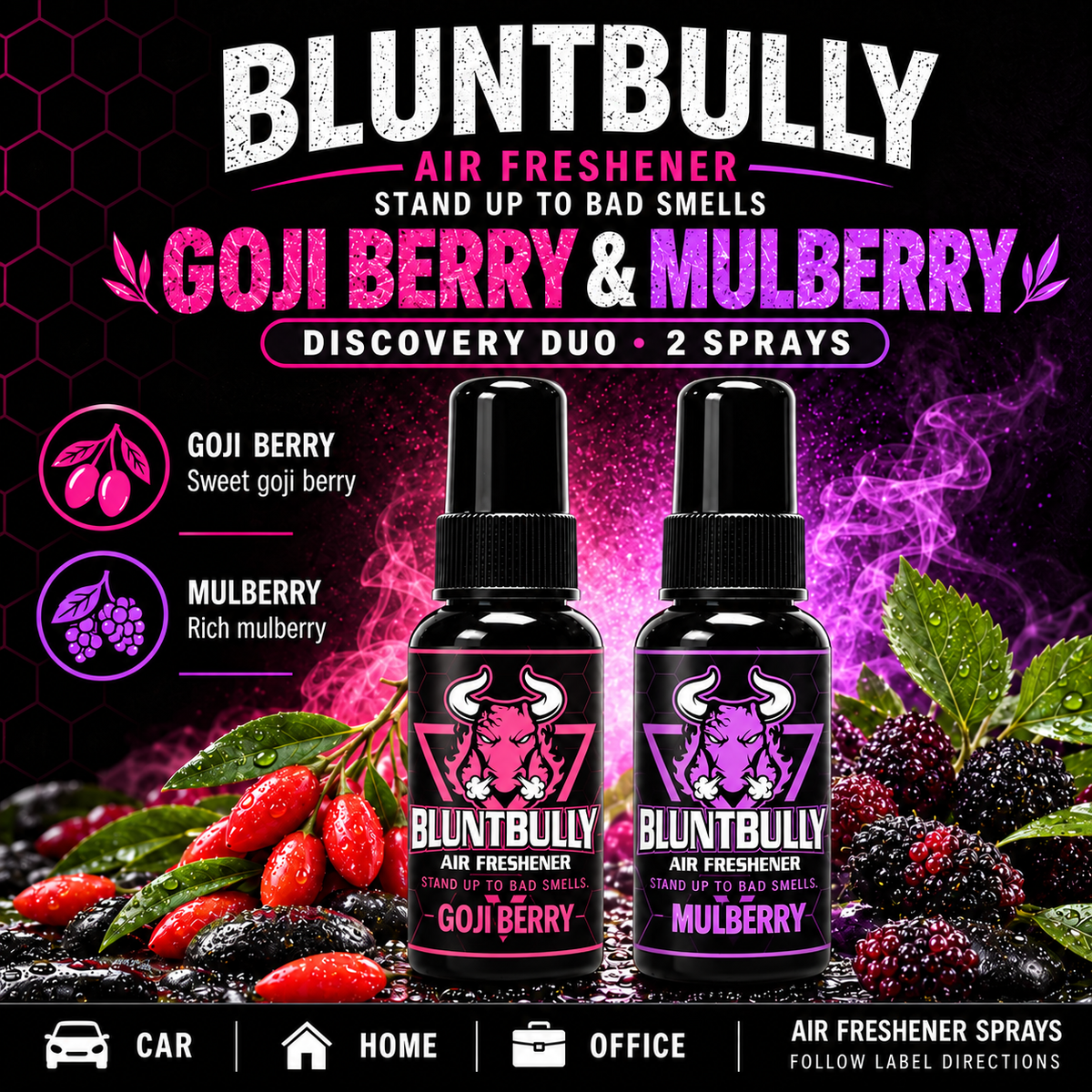 BluntBully updated Discovery Set scent guide