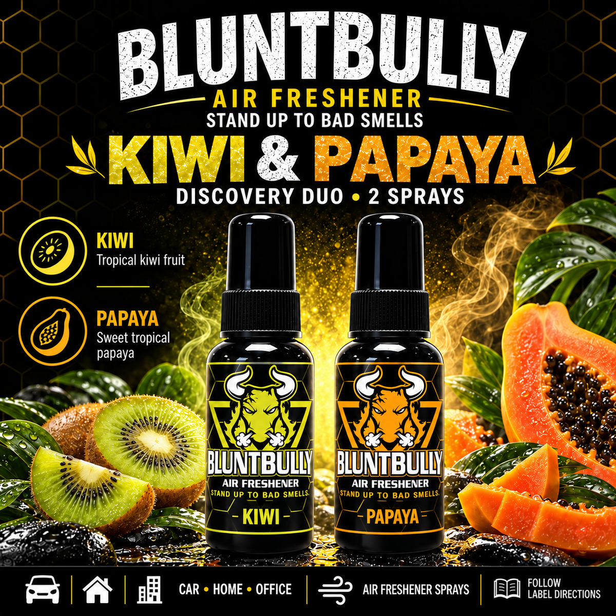 BluntBully updated Discovery Set scent guide