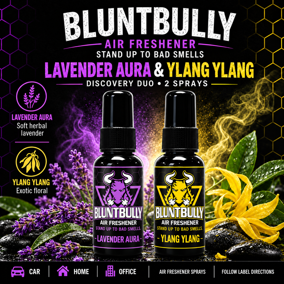 BluntBully updated Discovery Set scent guide