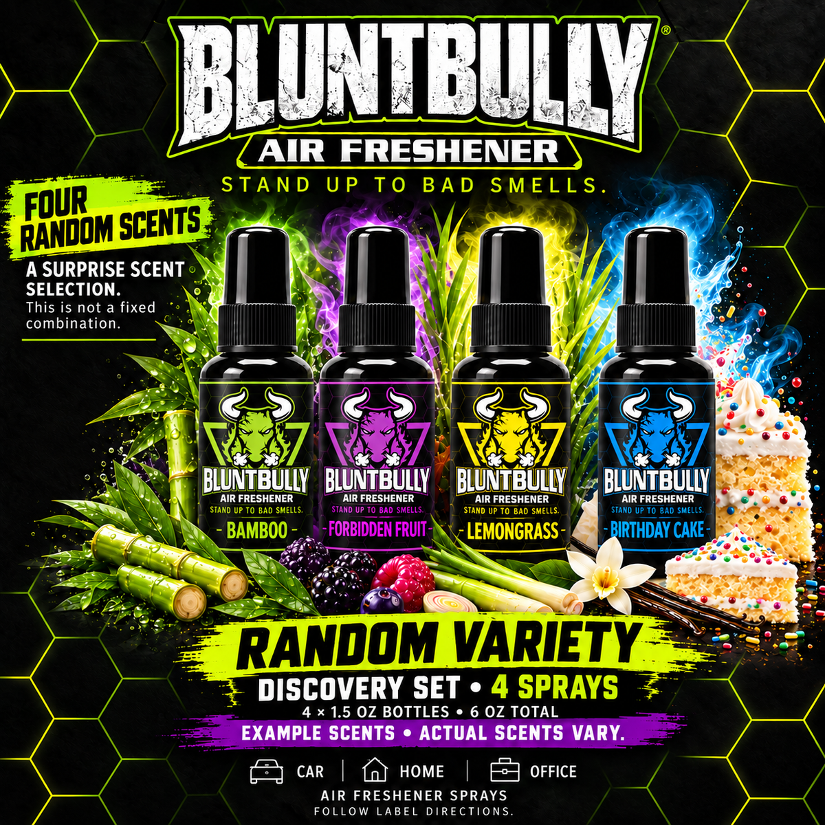 BluntBully updated Discovery Set scent guide