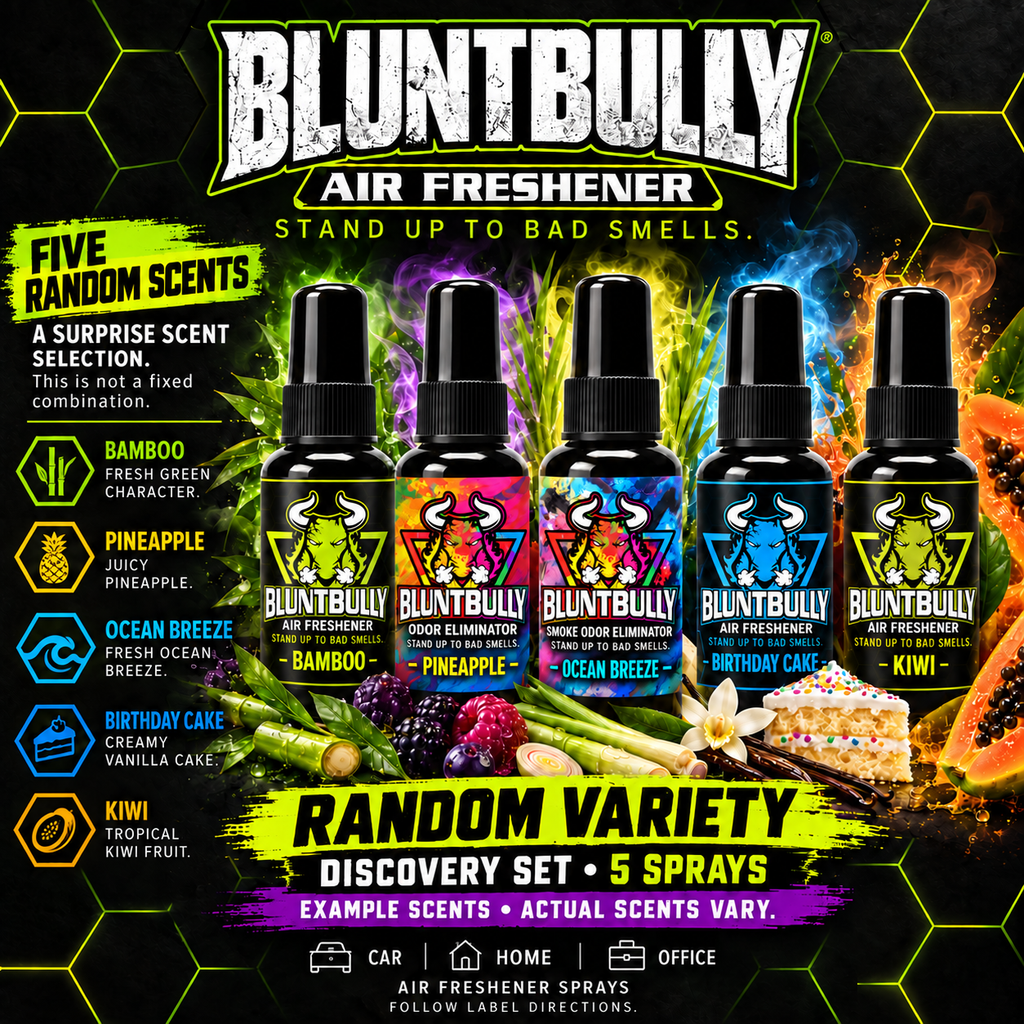 BluntBully updated Discovery Set scent guide